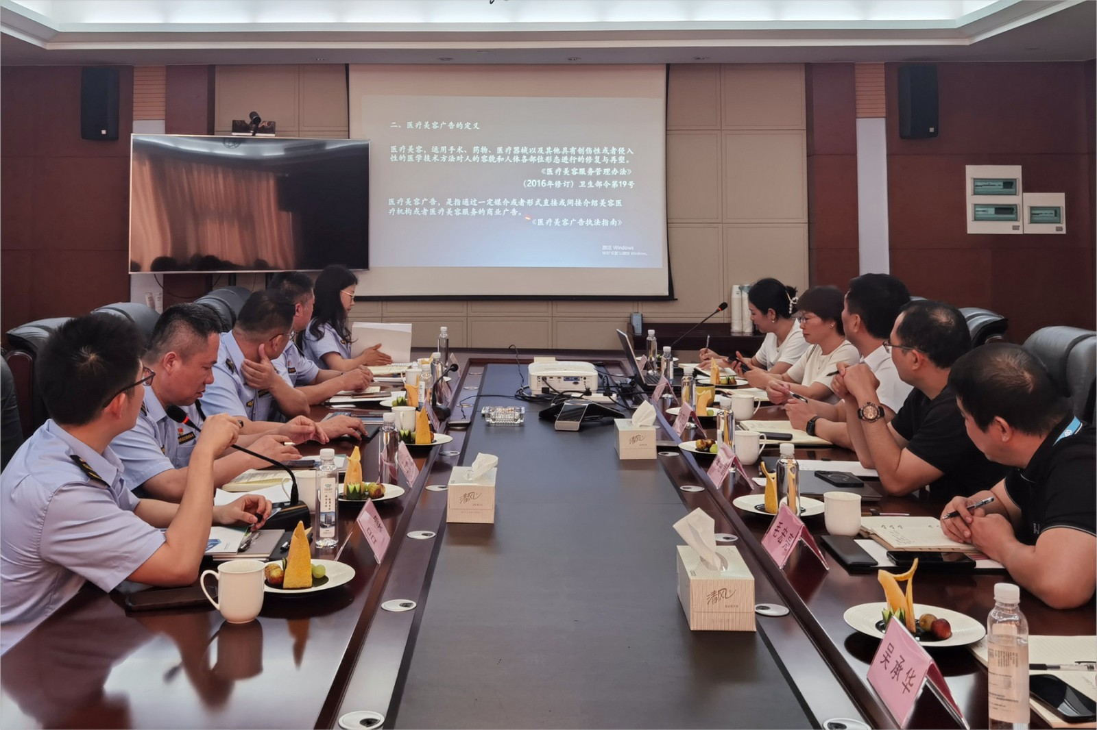 吴中区市场监督管理局领导到公司走访座谈