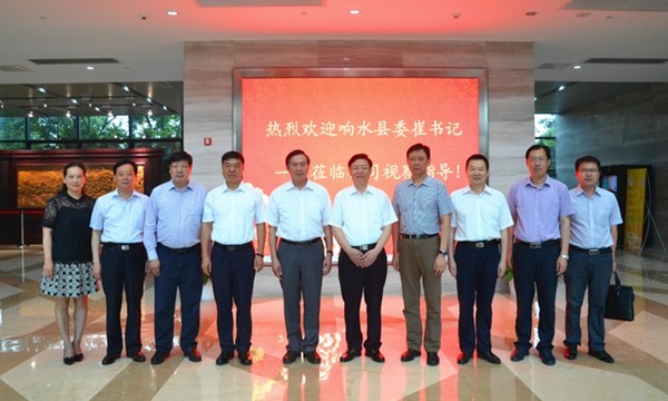 盐城市响水县委崔书记一行视察江苏吴中